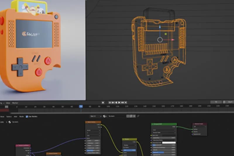 3D animator working on a character model in a professional studio