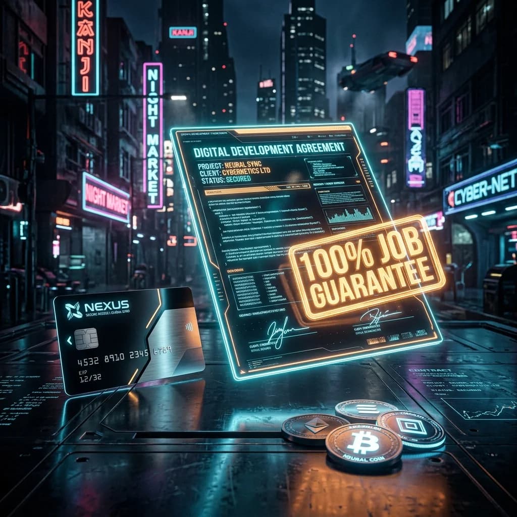 100% Job Guarantee Digital Contract