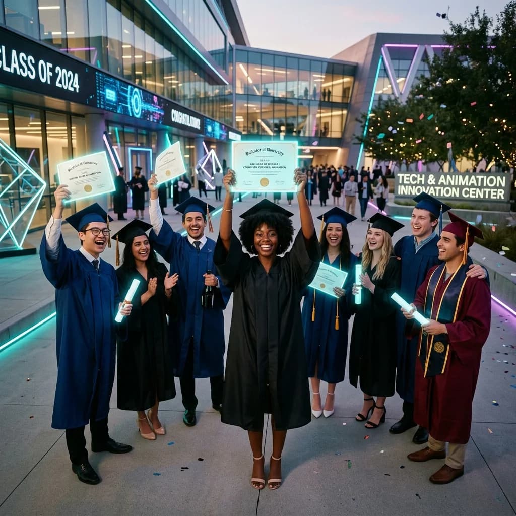 Students graduating with UGC degree